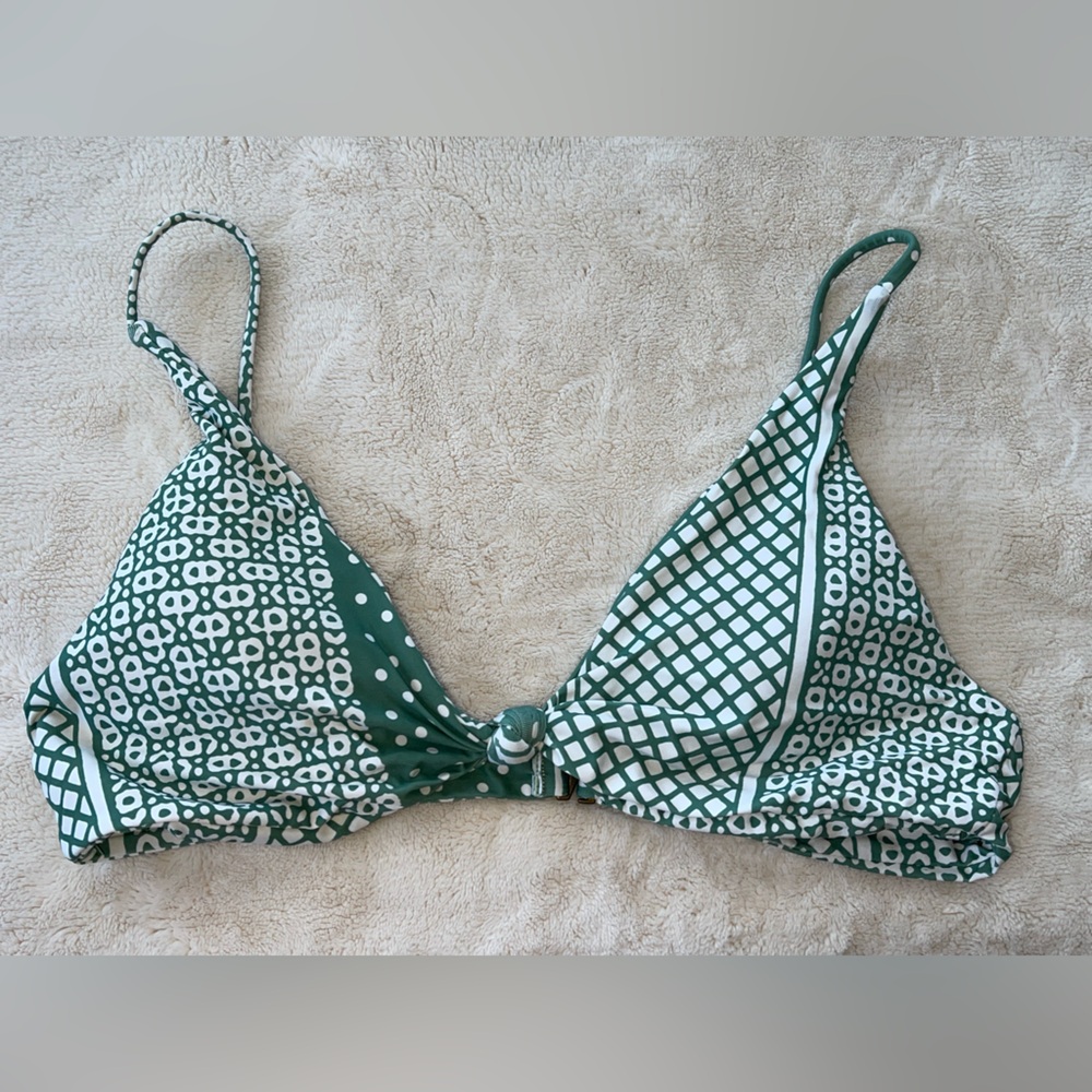 O’Neill Swim PISMO TIDAL GEO TRI TOP - MEDIUM MOSS